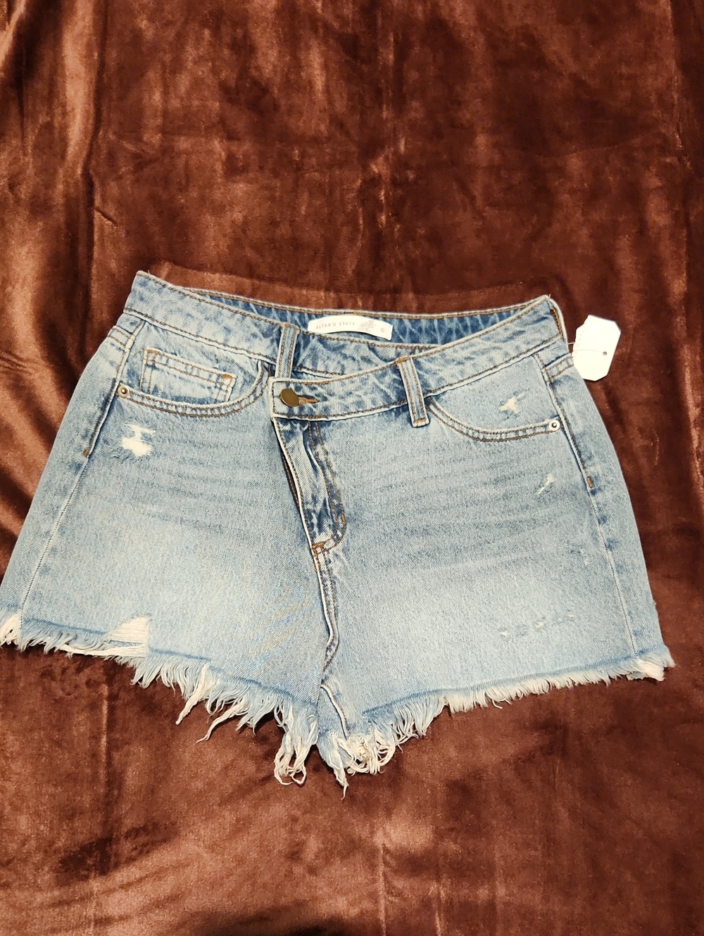 NWT Altar'd State Distressed Denim Cutoff Shorts Size S